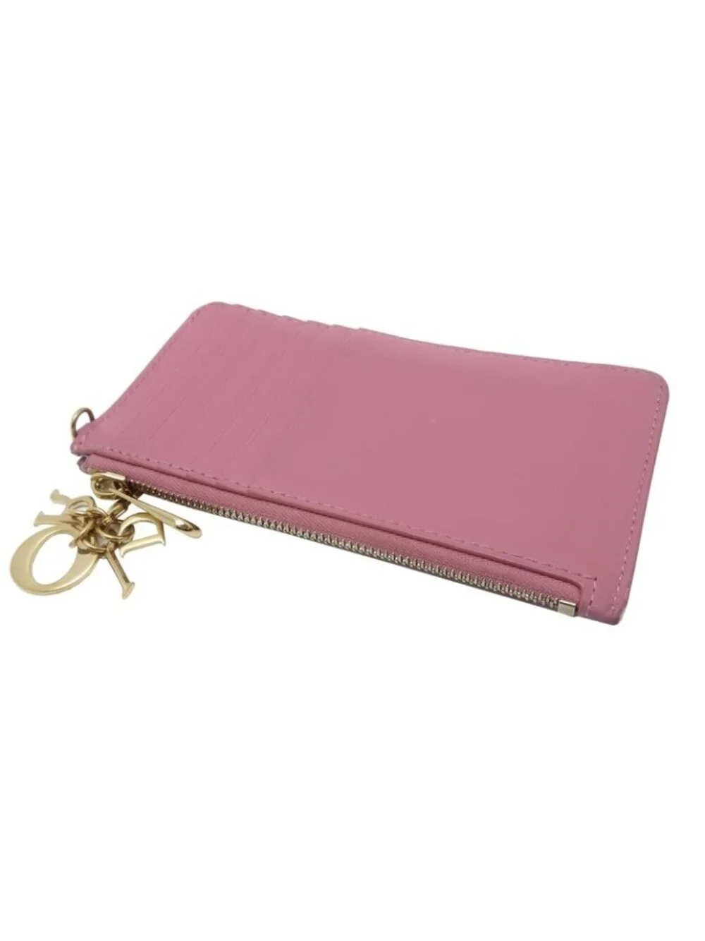 Dior Coin Case Coin Purse Pink